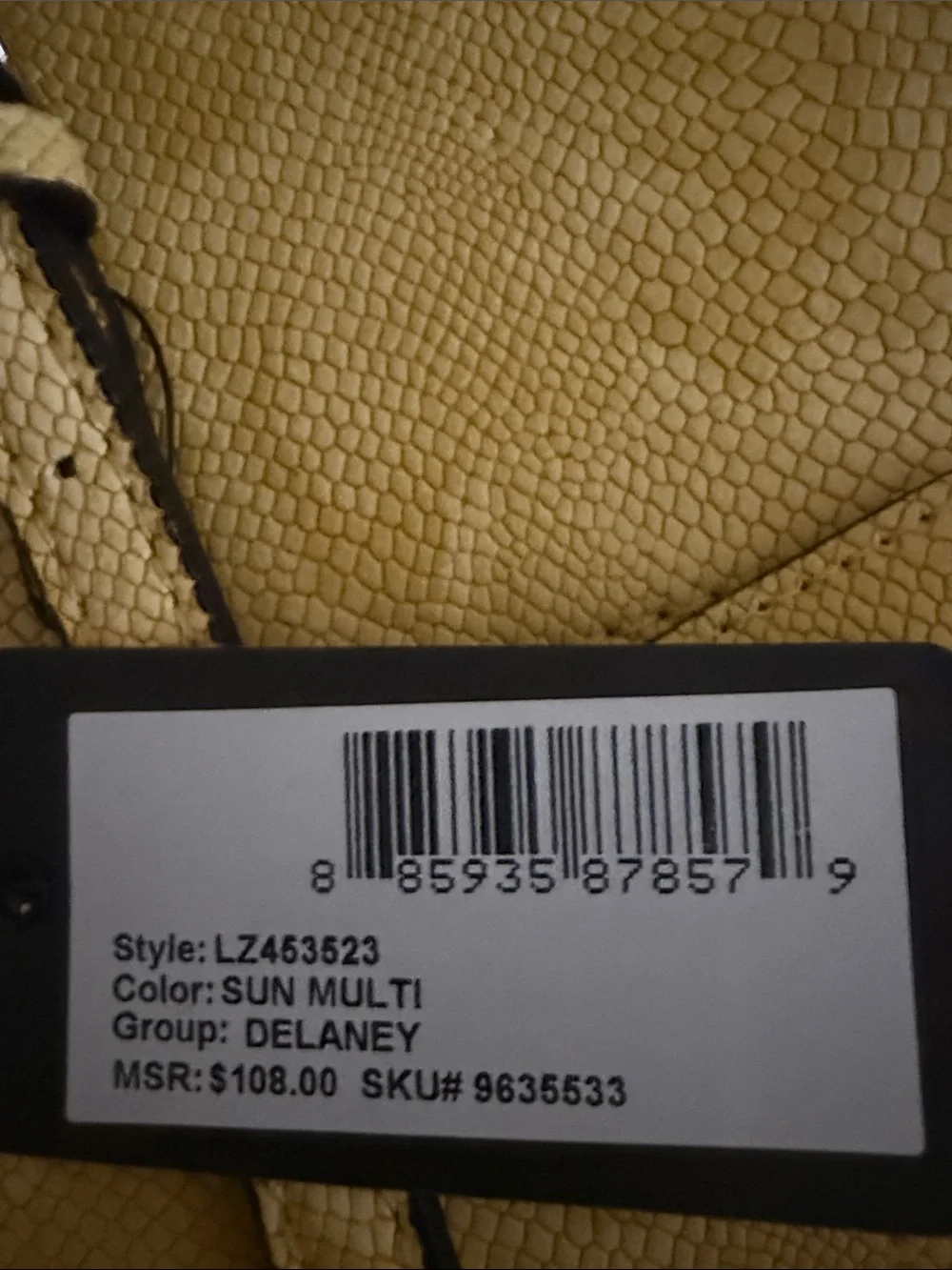 Guess colorblock tote